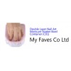 Double Layer Nail Art Manicure Soaker Bowl Container
